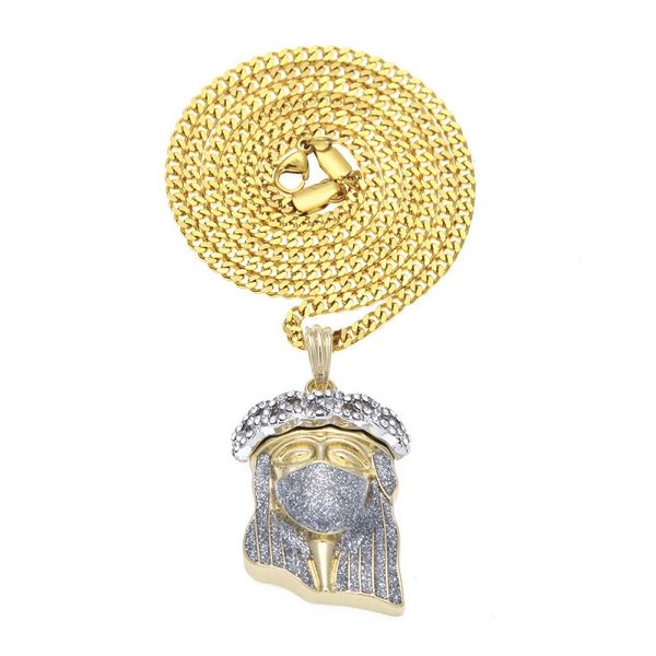 fashion- gold cuban chain hip hop necklace jewelry 2018 new iced out jesus piece pendant necklaces, Silver
fashion- gold cuban chain hip hop necklace jewelry 2018 new iced out jesus piece pendant necklaces, Silver