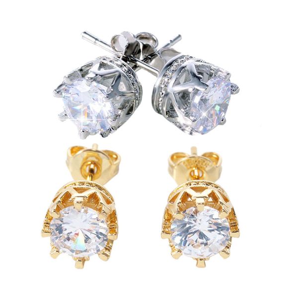 chic earring retro classical crystal crown earrings jewelry gift gold silver valentine's day gift for girlfriend, Golden;silver
chic earring retro classical crystal crown earrings jewelry gift gold silver valentine's day gift for girlfriend, Golden;silver
