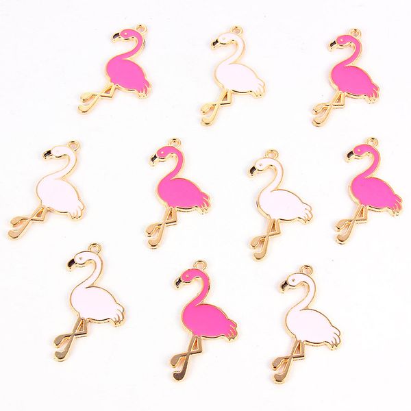 10pcs trendy alloy flamingo enamel charms lovely handmade pendant jewelry findings for necklace bracelet earrings, Bronze;silver
10pcs trendy alloy flamingo enamel charms lovely handmade pendant jewelry findings for necklace bracelet earrings, Bronze;silver