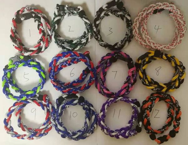 wholesale 400pcs/lot mix 12 designs baseball sports titanium 3 rope braided ge necklace rt097, Golden;silver
wholesale 400pcs/lot mix 12 designs baseball sports titanium 3 rope braided ge necklace rt097, Golden;silver