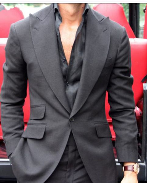 dark grey mens suits tailored big lapel business men office suit terno masculino wedding party tuxedo, White;black
dark grey mens suits tailored big lapel business men office suit terno masculino wedding party tuxedo, White;black