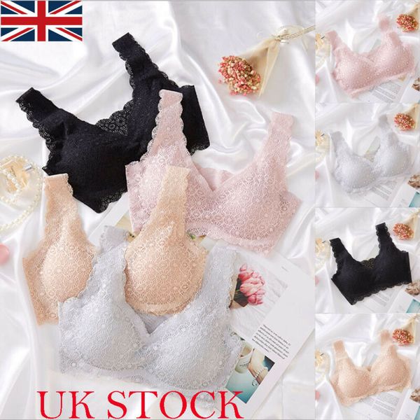 uk women seamless bra padded bra sports bra comfort with lace crop vest, Black;white
uk women seamless bra padded bra sports bra comfort with lace crop vest, Black;white