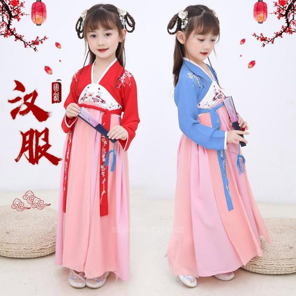 chinese traditional clothes for children kid tang suit ancient princess dress fairy gauze flower embroidery zipper hanfu dresses, Black;red 
chinese traditional clothes for children kid tang suit ancient princess dress fairy gauze flower embroidery zipper hanfu dresses, Black;red