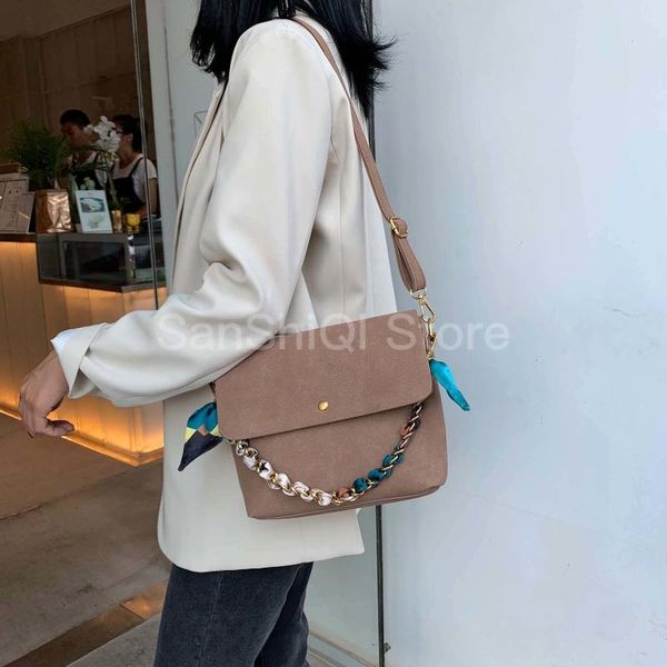solid color scrub leather crossbody bags for women 2020 chain scarf shoulder messenger lady winter handbags and purses
solid color scrub leather crossbody bags for women 2020 chain scarf shoulder messenger lady winter handbags and purses