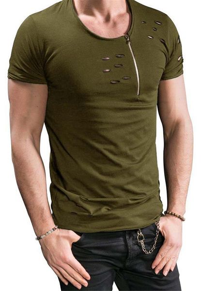 zipper style mens designer t shirts summer casual men sports fitness clothes crew neck gym t shirts, White;black
zipper style mens designer t shirts summer casual men sports fitness clothes crew neck gym t shirts, White;black