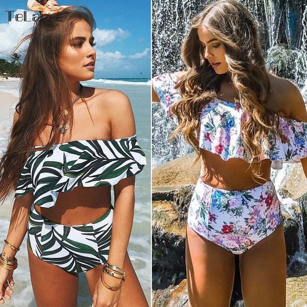 2019 bikini high waist swimsuit ruffle swimwear women striped biquini swim bathing suit off shoulder swimwear bikinis women
2019 bikini high waist swimsuit ruffle swimwear women striped biquini swim bathing suit off shoulder swimwear bikinis women