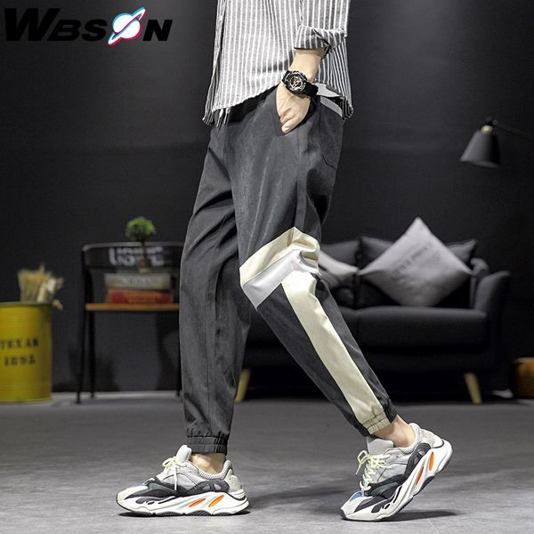 wbson 2020 casual pants men joggers reflective label harem baggy trousers male homme streetwear sport pants men dcg902, Black
wbson 2020 casual pants men joggers reflective label harem baggy trousers male homme streetwear sport pants men dcg902, Black