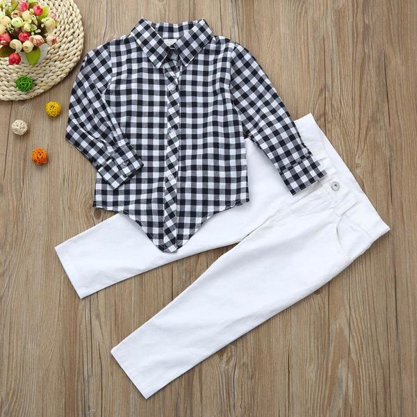 малыш дети baby girl plaid tops + демин брюки 2pcs нижнее установленные одежды детские наборы костюм детей вскользь малый отпечатанные, White
малыш дети baby girl plaid tops + демин брюки 2pcs нижнее установленные одежды детские наборы костюм детей вскользь малый отпечатанные, White