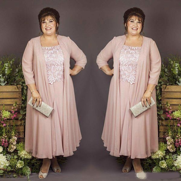 2020 plus size mother of the bride dresses with jacket chiffon a line lace evening gowns knee length wedding guest dress, Black;red
2020 plus size mother of the bride dresses with jacket chiffon a line lace evening gowns knee length wedding guest dress, Black;red