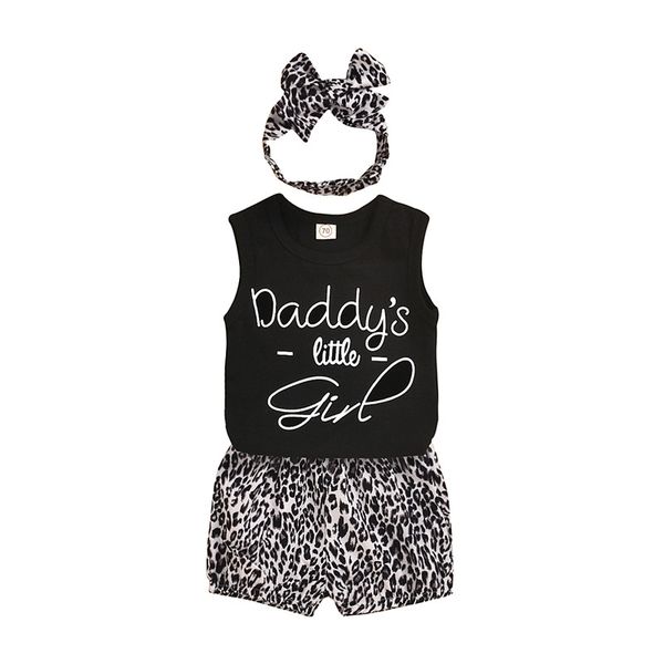 2020 baby girls summer clothing casual sweet letter sleeveless pullover t shirts +leopard printed shorts 3pcs outfits, White
2020 baby girls summer clothing casual sweet letter sleeveless pullover t shirts +leopard printed shorts 3pcs outfits, White