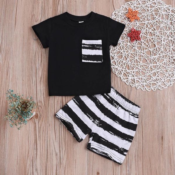 summer infant baby short sleeve solid t-shirt +striped shorts outfits sets dropship baby clothes, White
summer infant baby short sleeve solid t-shirt +striped shorts outfits sets dropship baby clothes, White