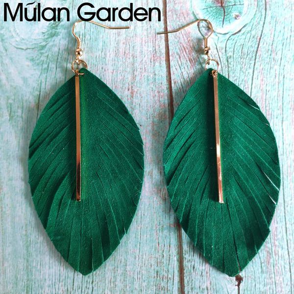 boho sheepskin leather earrings for women metal bar pendant tassel leaf feather shape leather earrings drop shipping, Silver
boho sheepskin leather earrings for women metal bar pendant tassel leaf feather shape leather earrings drop shipping, Silver