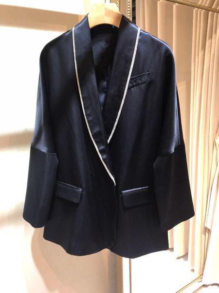 2019 new ladies fashion long sleeve lapel solid color chain side coat 0808, Black;brown
2019 new ladies fashion long sleeve lapel solid color chain side coat 0808, Black;brown