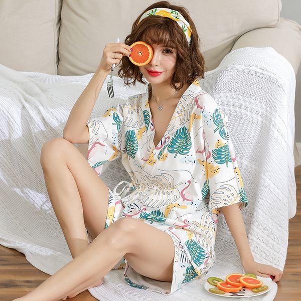 кимоно женщины pyjamassummer хлопок короткие рукава из двух частей японские сексуальные девушки пижамы набор открытых рубашек домашние костю, Black;red
кимоно женщины pyjamassummer хлопок короткие рукава из двух частей японские сексуальные девушки пижамы набор открытых рубашек домашние костю, Black;red