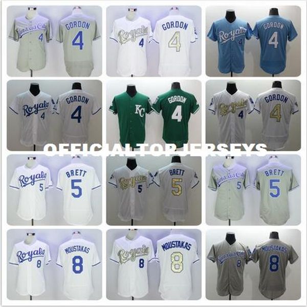 mens 4 alex gordon 5 george brett 8 moustakas jerseys color white blue gray green, Black;blue
mens 4 alex gordon 5 george brett 8 moustakas jerseys color white blue gray green, Black;blue