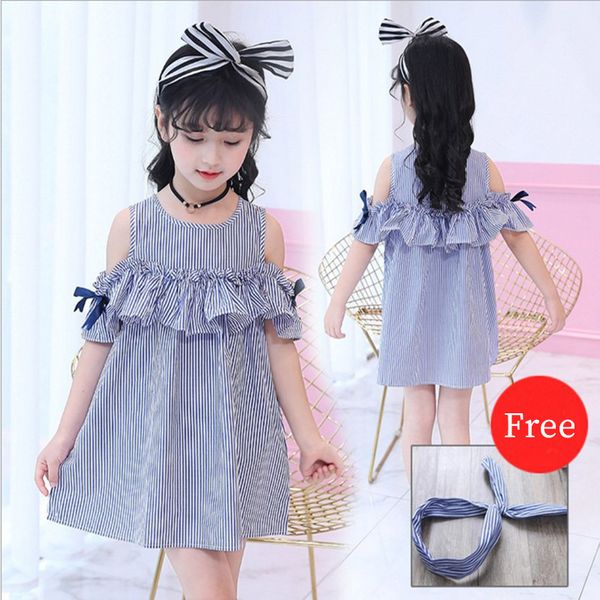 summer girl dress clothes ruffles off shoulder children dress blue striped kids dresses for girls fashion girls clothing, Red;yellow
summer girl dress clothes ruffles off shoulder children dress blue striped kids dresses for girls fashion girls clothing, Red;yellow