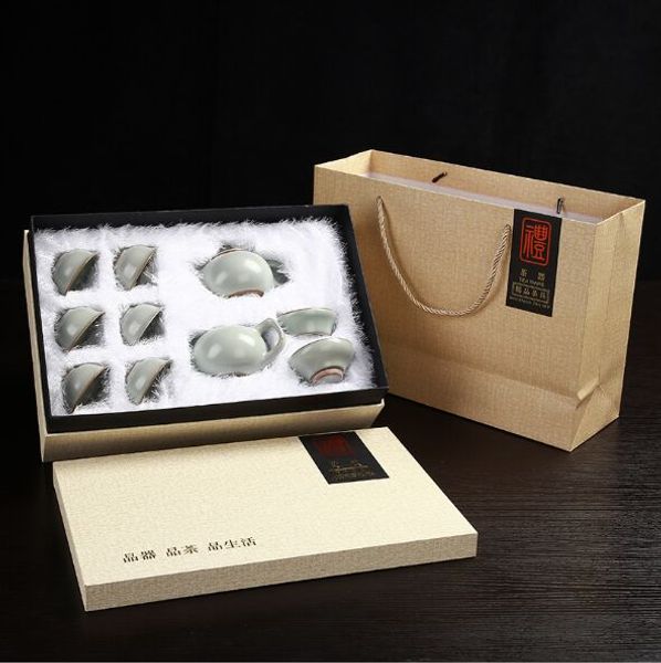 chinese traditional tea set gift box ru kiln kungfu tea set kungfu tea set cover bowl teapot household cup
chinese traditional tea set gift box ru kiln kungfu tea set kungfu tea set cover bowl teapot household cup