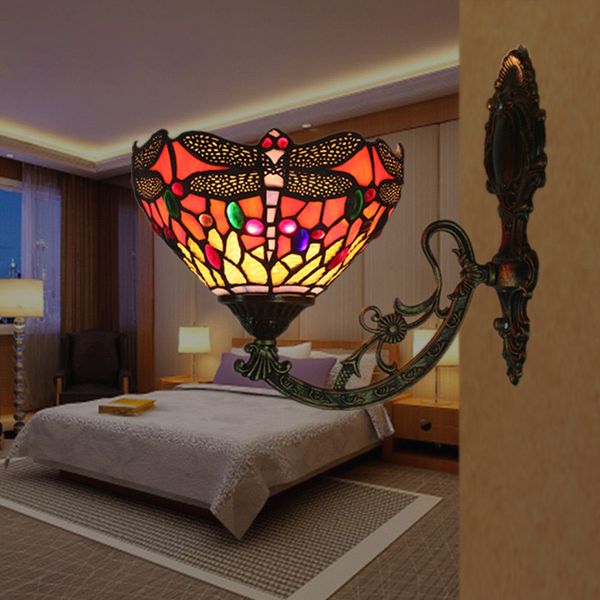 dragonfly прикроватных огни tiffany glass art wall light ретро европейского теплого белого бра настенного aisle бар ресторан ванного зеркало
dragonfly прикроватных огни tiffany glass art wall light ретро европейского теплого белого бра настенного aisle бар ресторан ванного зеркало