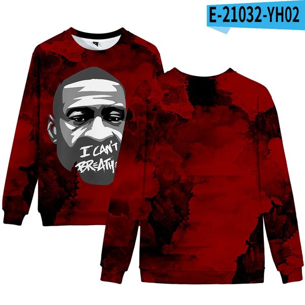 2020 new style i cant breathe i cant breathe 3d color printing long sleeve men and women round neck sweater wholesale, Black
2020 new style i cant breathe i cant breathe 3d color printing long sleeve men and women round neck sweater wholesale, Black