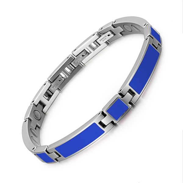 new stainless steel droplet magnet bracelet european and american fashion ladies bracelet blue drip, Black
new stainless steel droplet magnet bracelet european and american fashion ladies bracelet blue drip, Black