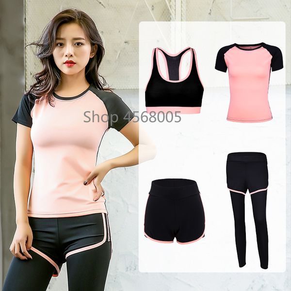2018 new 4 piece set yoga suit women sport suit yoga set plus size bra leggings fitness sportswear gym workout clothes, White;red
2018 new 4 piece set yoga suit women sport suit yoga set plus size bra leggings fitness sportswear gym workout clothes, White;red