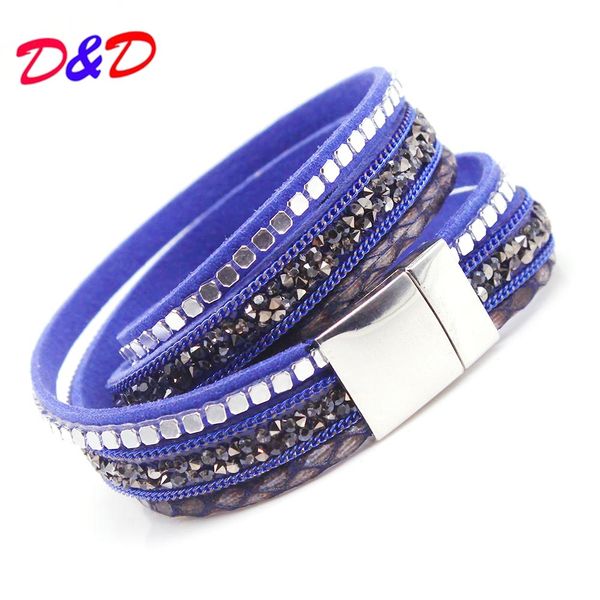 d&d multilayer bracelets for women rope metal charm bohemian leather bracelet female wide bracelets & bangles femme jewelry, Golden;silver
d&d multilayer bracelets for women rope metal charm bohemian leather bracelet female wide bracelets & bangles femme jewelry, Golden;silver