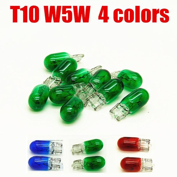 100 pcs car t10 w5w red green white 12v 5w 194 158 wedges car signal light bulb interior lamp
100 pcs car t10 w5w red green white 12v 5w 194 158 wedges car signal light bulb interior lamp