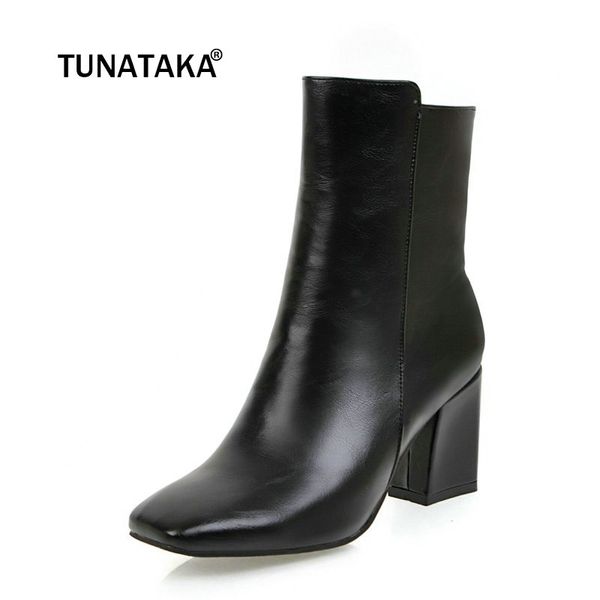 ladies pu leather thick heel ankle boots fashion zipper square toe fall winter bootie black white wine red
ladies pu leather thick heel ankle boots fashion zipper square toe fall winter bootie black white wine red