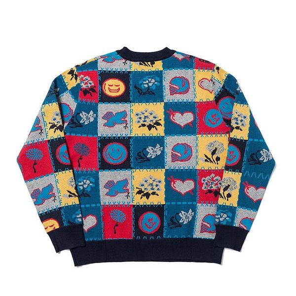 ss19 love dove knit sweaters splice pullover knitting sweater fashion couple sweater spring autumn outwear hflsmy064, White;black
ss19 love dove knit sweaters splice pullover knitting sweater fashion couple sweater spring autumn outwear hflsmy064, White;black