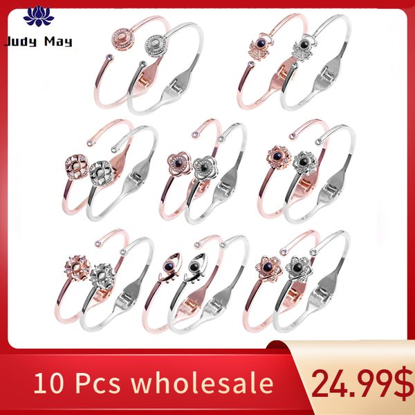 10 pcs wholesale 100 languages i love you memory bracelet alloy rose gold roman numerals wedding party jewelry for dropshipping, Black
10 pcs wholesale 100 languages i love you memory bracelet alloy rose gold roman numerals wedding party jewelry for dropshipping, Black