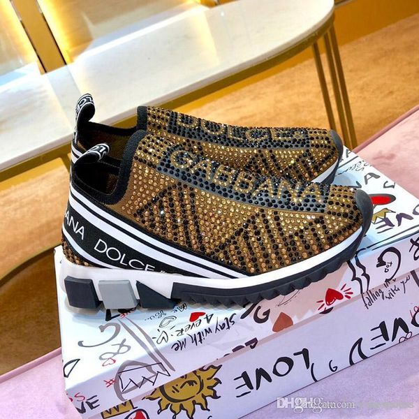 new arrival fashion luxury mens tennis shoes low help stretch-knit sock shoes letter rhinestone breathable ladies casual shoes size 35-45, Black
new arrival fashion luxury mens tennis shoes low help stretch-knit sock shoes letter rhinestone breathable ladies casual shoes size 35-45, Black