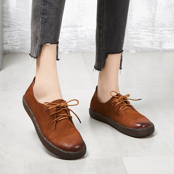 delphinium 2019 spring new style full-grain leather casual shoes lace-up flat shoes women's genuine leather shoe, Black
delphinium 2019 spring new style full-grain leather casual shoes lace-up flat shoes women's genuine leather shoe, Black