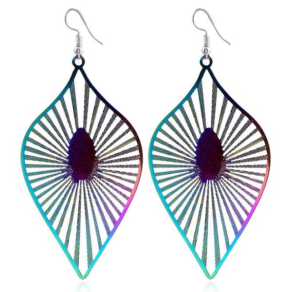 1 pair earrings women jewelry big drop earring hollow charm ear accessiories colorful metal earring pendant eardrop for women, Silver
1 pair earrings women jewelry big drop earring hollow charm ear accessiories colorful metal earring pendant eardrop for women, Silver