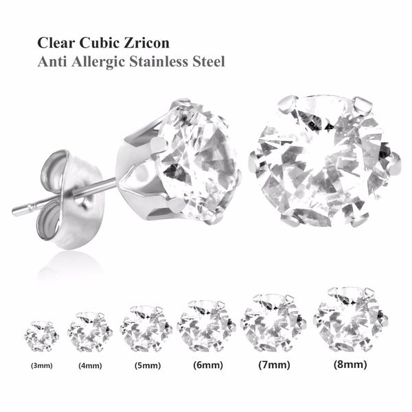 luxukisskids pendientes 10pairs/lot small stud earrings set 2019 3-10mm round cz stainless steel christmas earring for women, Golden
luxukisskids pendientes 10pairs/lot small stud earrings set 2019 3-10mm round cz stainless steel christmas earring for women, Golden