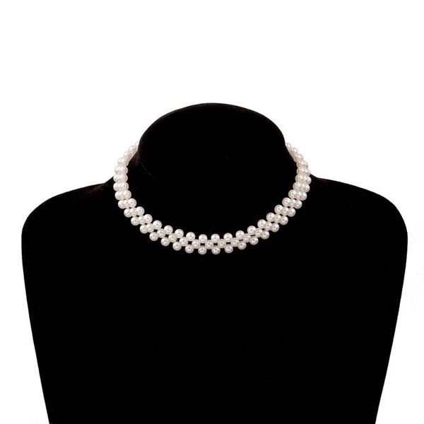 2020 new pure hand-woven imitation pearl necklace bohemian style fashion clavicle chain ladies party gift factory direct sales, Golden;silver
2020 new pure hand-woven imitation pearl necklace bohemian style fashion clavicle chain ladies party gift factory direct sales, Golden;silver