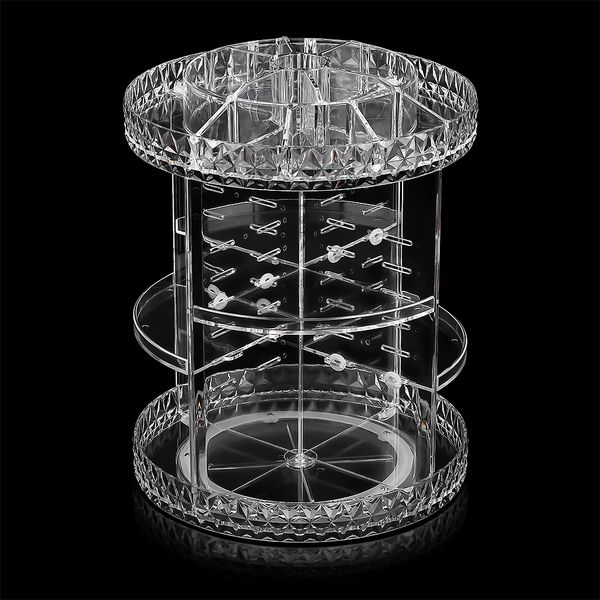 360 degree rotation transparent acrylic cosmetics storage box fashion spin multi-function detachable makeup beauty organizer d225
360 degree rotation transparent acrylic cosmetics storage box fashion spin multi-function detachable makeup beauty organizer d225