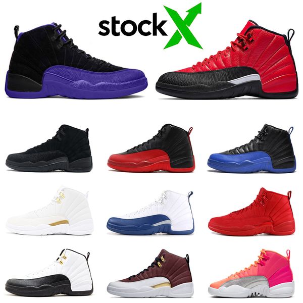 stock x jumpman 12 12s men basketball shoes reverse flu game dark concord grey ov black punch mens trainer sports sneakers 7-13
stock x jumpman 12 12s men basketball shoes reverse flu game dark concord grey ov black punch mens trainer sports sneakers 7-13