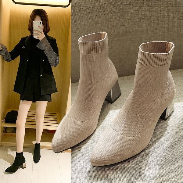 lace up pointy boot women's mid calf boots booties woman 2019 high heels shoes boots-women pointe stiletto med autumn ladies, Black
lace up pointy boot women's mid calf boots booties woman 2019 high heels shoes boots-women pointe stiletto med autumn ladies, Black