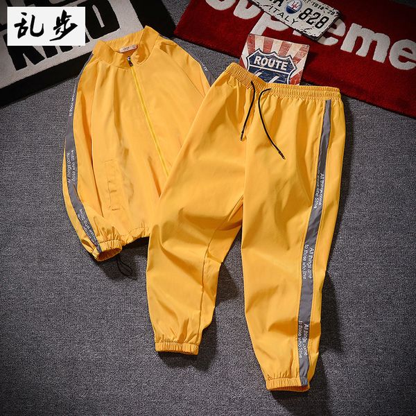 2 piece set sports suit spring 2020 running long sleeve sportswear men clothes 2020 men sweat suit tracksuit set bb50, Gray
2 piece set sports suit spring 2020 running long sleeve sportswear men clothes 2020 men sweat suit tracksuit set bb50, Gray