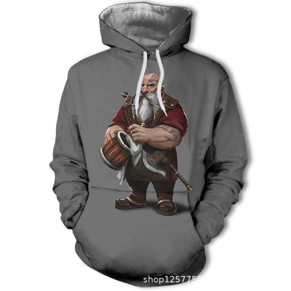 mens designer cute elderly digital printed hooded sweater, Black
mens designer cute elderly digital printed hooded sweater, Black