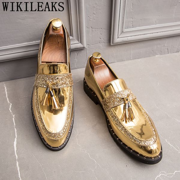 party shoes for men gold wedding shoes men elegant glitter tassel dress formal italian brand sepatu slip on pria bona, Black
party shoes for men gold wedding shoes men elegant glitter tassel dress formal italian brand sepatu slip on pria bona, Black