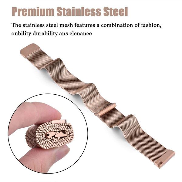 milanese loop bracelet stainless steel band for huawei watch gt gt2 gt 2 smart watch strap 22mm watch band bracelet wristband, Black;brown
milanese loop bracelet stainless steel band for huawei watch gt gt2 gt 2 smart watch strap 22mm watch band bracelet wristband, Black;brown
