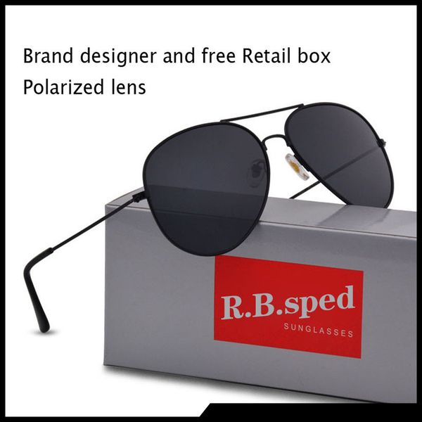 brand designer sunglasses for men women designer mirror classic pilot polarized sun glasses uv400 driving glasses with brown cases, White;black
brand designer sunglasses for men women designer mirror classic pilot polarized sun glasses uv400 driving glasses with brown cases, White;black