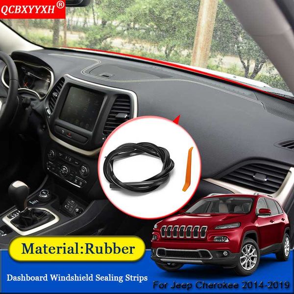 qcbxyyxh car-styling rubber anti-noise soundproof dustproof car dashboard windshield sealing strips for cherokee 2014-2019
qcbxyyxh car-styling rubber anti-noise soundproof dustproof car dashboard windshield sealing strips for cherokee 2014-2019