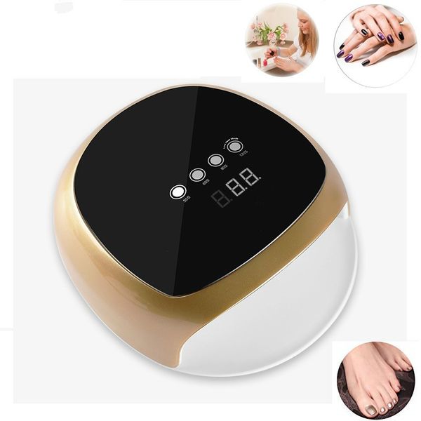 nail dryer uv led lamp lcd display 24 leds dryer lamp for curing gel polish auto sensing manicure tool - auto infrared sensor
nail dryer uv led lamp lcd display 24 leds dryer lamp for curing gel polish auto sensing manicure tool - auto infrared sensor