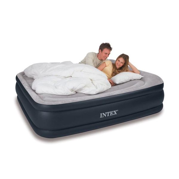 Intex deluxe rai ed pillow re t air mattre bed with built in air pump queen
Intex deluxe rai ed pillow re t air mattre bed with built in air pump queen