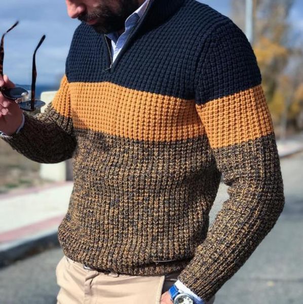 new arrival mens sweaters fashion designer casual zipper neck long sleeve panelled color sweaters autumn mens pullover sweaters, White;black
new arrival mens sweaters fashion designer casual zipper neck long sleeve panelled color sweaters autumn mens pullover sweaters, White;black