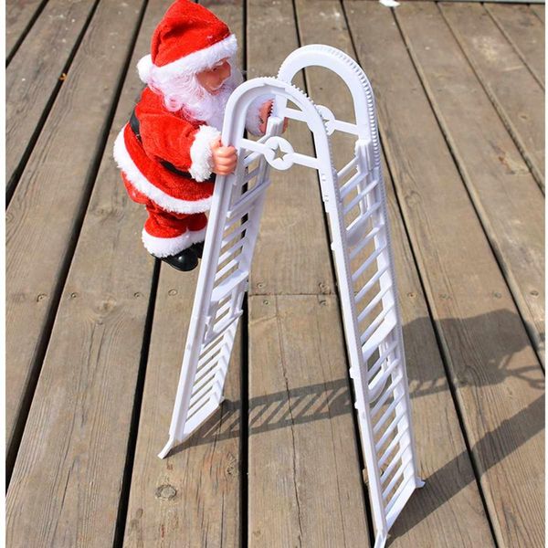christmas tree hanging ornament santa claus climbing ladder electric doll kid gift music toy new year xmas home desk table decor
christmas tree hanging ornament santa claus climbing ladder electric doll kid gift music toy new year xmas home desk table decor