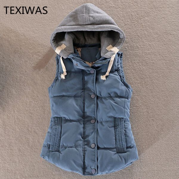 texiwas parka waistcoats vest women cardigans jacket winter warm women's coats patchwork hooded vest womens coat outerwear, Black;white
texiwas parka waistcoats vest women cardigans jacket winter warm women's coats patchwork hooded vest womens coat outerwear, Black;white