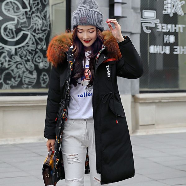 2018 new coltsfoot down cotton padded long fund easy will code heavy seta lead even hat thickening both sides clothes income, Black
2018 new coltsfoot down cotton padded long fund easy will code heavy seta lead even hat thickening both sides clothes income, Black